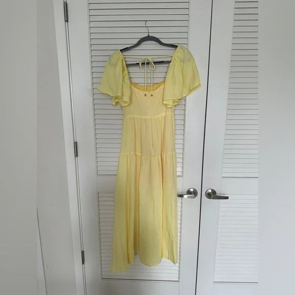 Hello Molly Yellow Maxi Dress - Picture 6 of 9